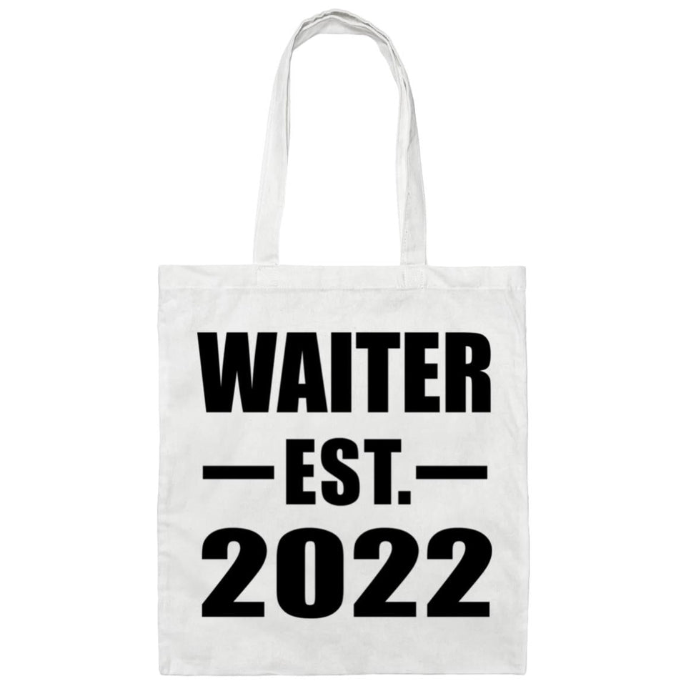 Waiter Established EST. 2022 - Tote Bag White