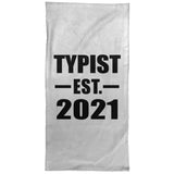 Typist Established EST. 2021 - Hand Towel