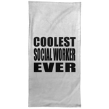 Coolest Social Worker Ever - Hand Towel