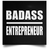 Badass Entrepreneur - Poster Square