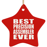 Best Precision Assembler Ever - Star Ornament