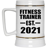 Fitness Trainer Established EST. 2021 - Beer Stein