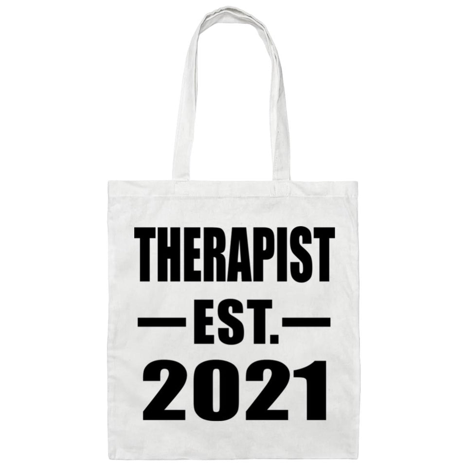 Therapist Established EST. 2021 - Tote Bag White