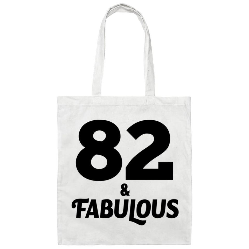 82nd Birthday 82 & Fabulous - Tote Bag White