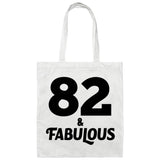 82nd Birthday 82 & Fabulous - Tote Bag White