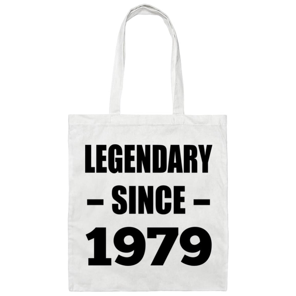 45th Birthday Legendary Since 1979 - Tote Bag White