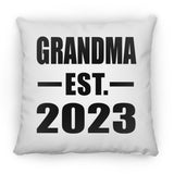 Grandma Established EST. 2023 - Throw Pillow