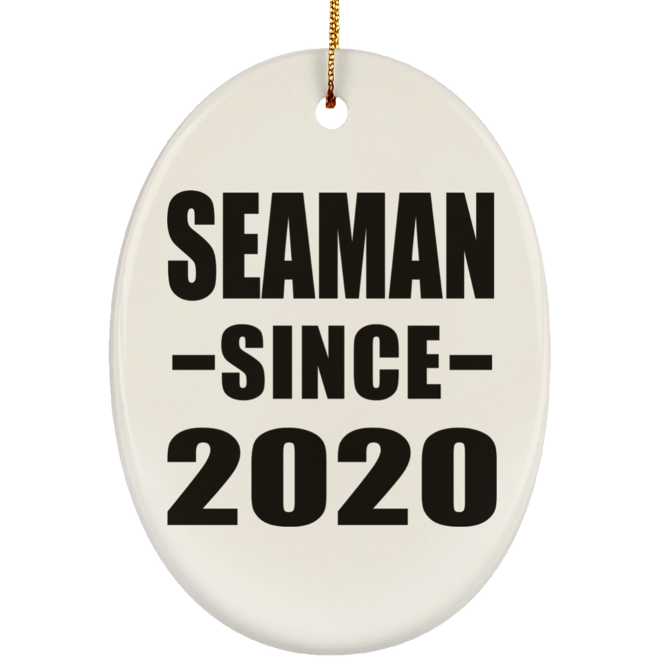 Seaman Since 2020 - Oval Ornament