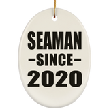 Seaman Since 2020 - Oval Ornament
