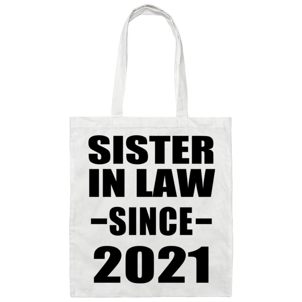 Sister In Law Since 2021 - Tote Bag White