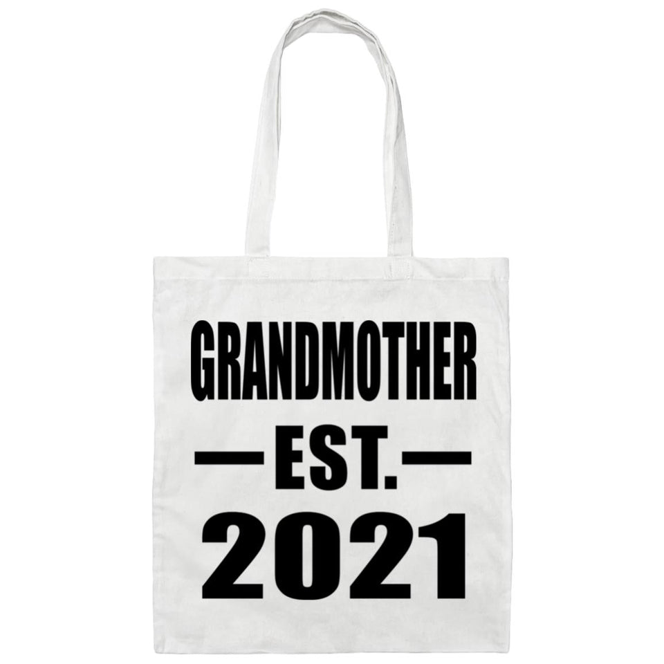 Grandmother Established EST. 2021 - Tote Bag White