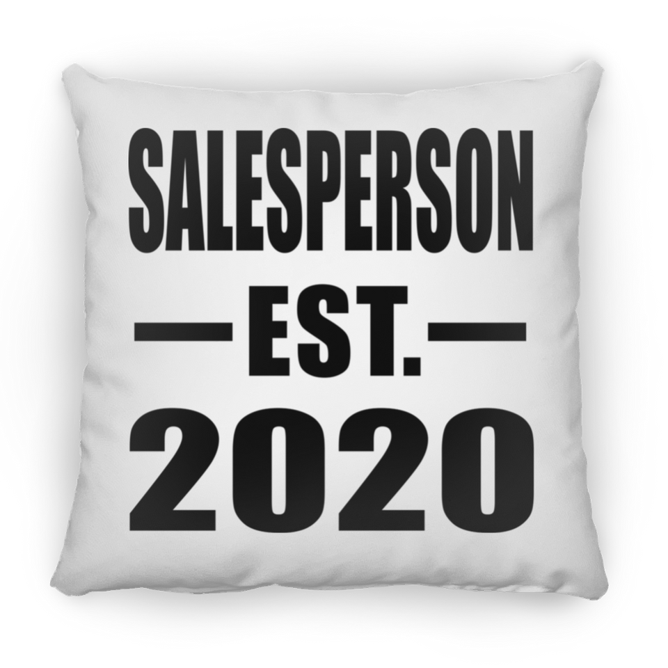 Salesperson Established EST. 2020 - Throw Pillow