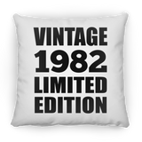 42nd Birthday Vintage 1982 Limited Edition - Throw Pillow