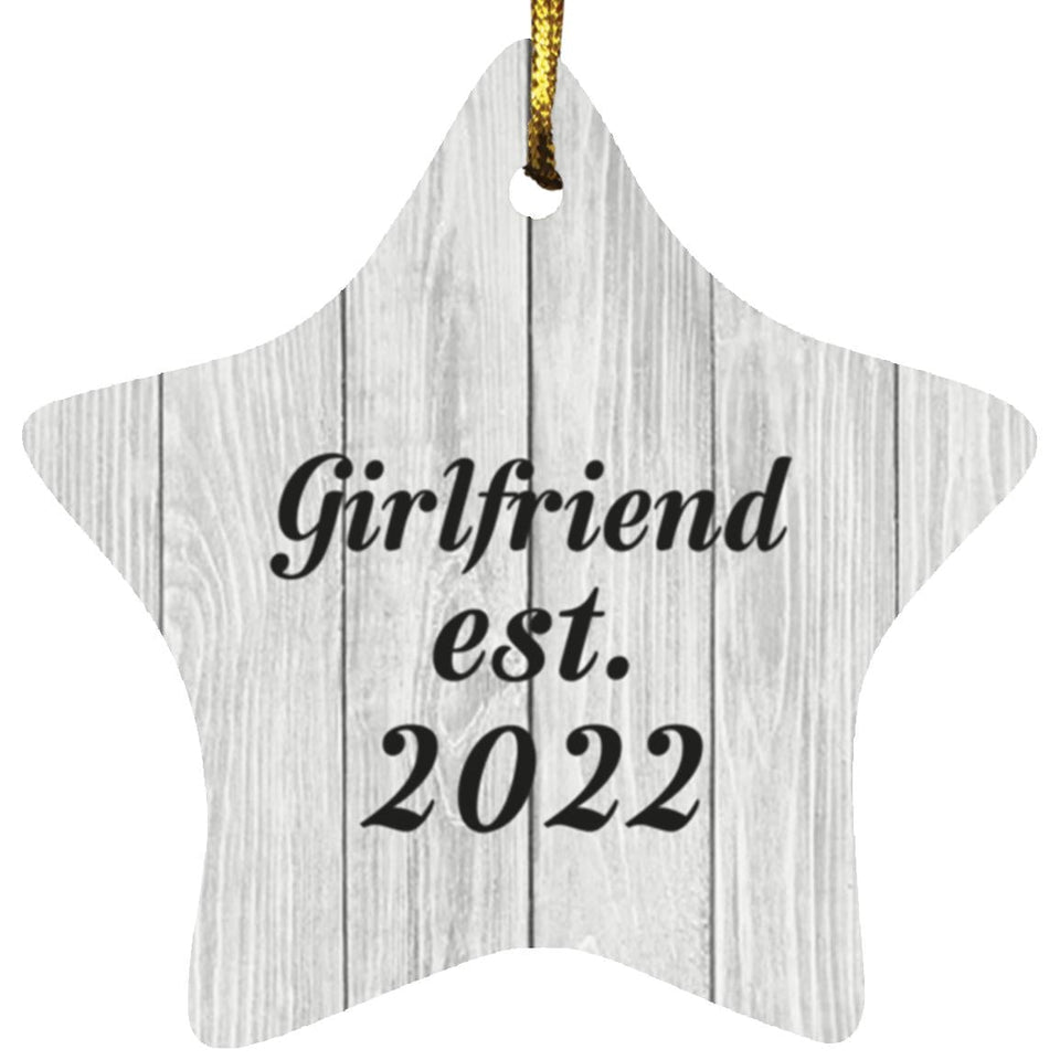 Girlfriend Established Est. 2022 - Star Ornament F