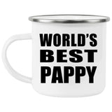 World's Best Pappy - 12oz Camping Mug