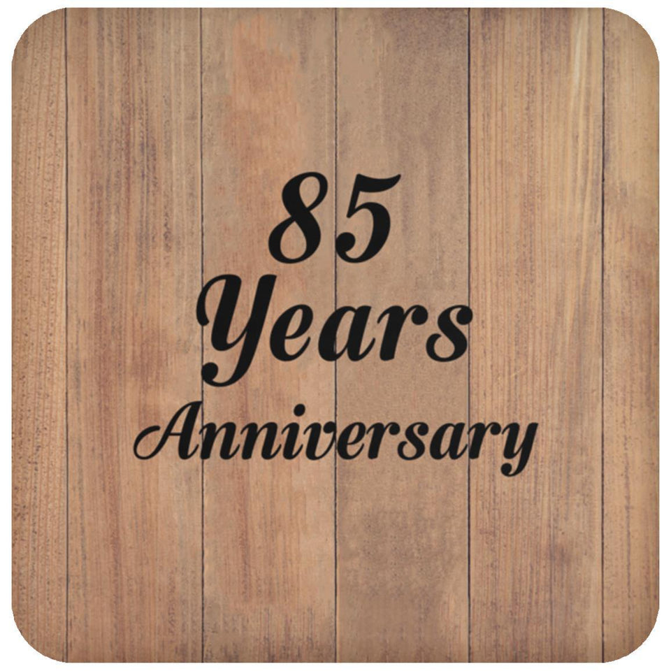 85th Anniversary 85 Years Anniversary - Drink Coaster C