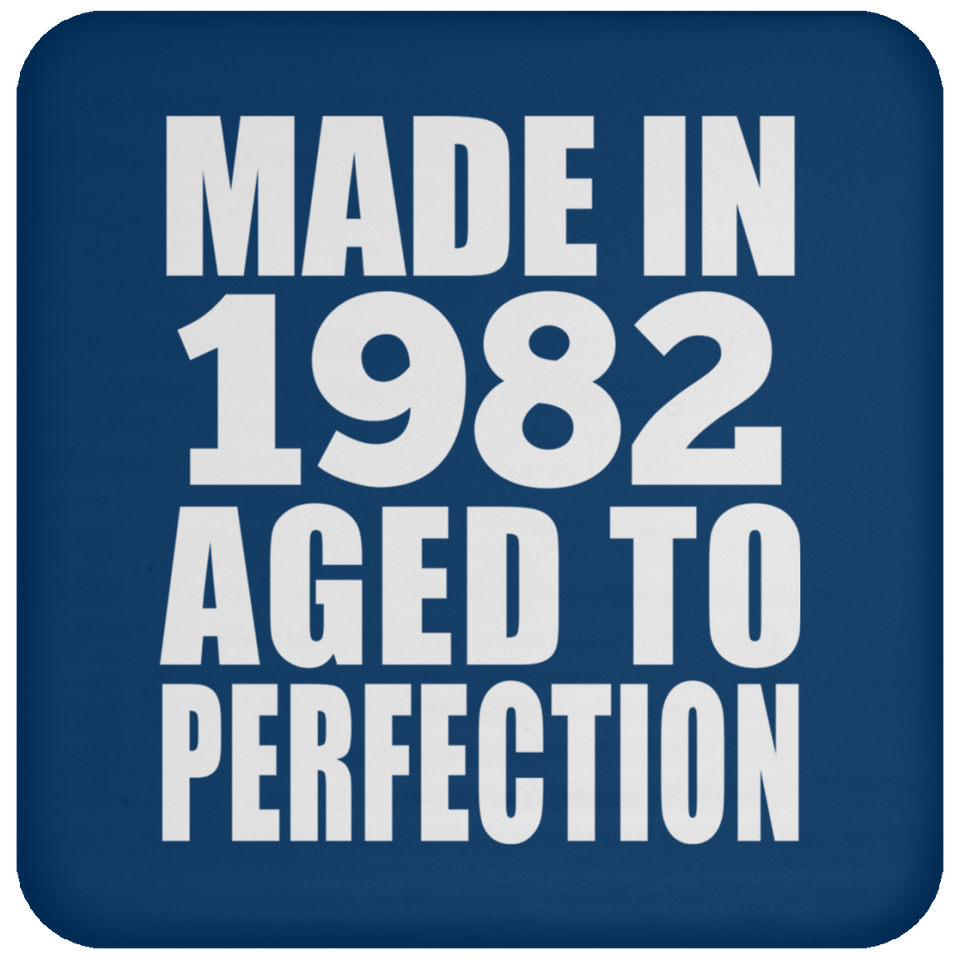 42nd Birthday Made In 1982 Aged to Perfection - Drink Coaster