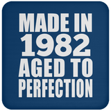 42nd Birthday Made In 1982 Aged to Perfection - Drink Coaster