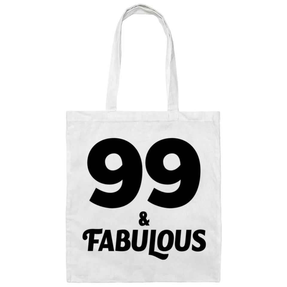 99th Birthday 99 & Fabulous - Tote Bag White