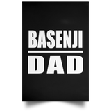 Basenji Dad - Poster Portrait