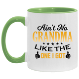 Ain't No Grandma Like The One I Got - 11oz Accent Mug Green