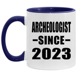 Archeologist Since 2023 - 11oz Accent Mug Purple