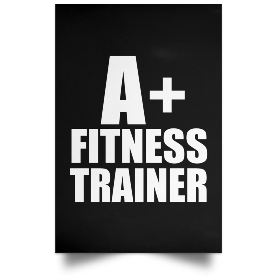 A+ Fitness Trainer - Poster Portrait