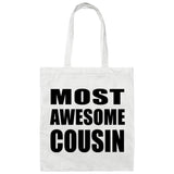 Most Awesome Cousin - Tote Bag White