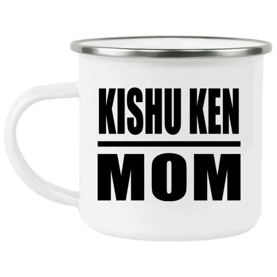 Kishu Ken Mom - 12oz Camping Mug