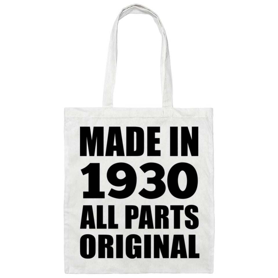 94th Birthday Made in 1930 All Parts Original - Tote Bag White