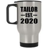 Tailor Established EST. 2020 - Silver Travel Mug