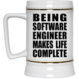 Being Software Engineer Makes Life Complete - Beer Stein