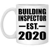 Building Inspector Established EST. 2020 - 11oz Coffee Mug