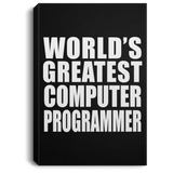World's Greatest Computer Programmer - Canvas Portrait