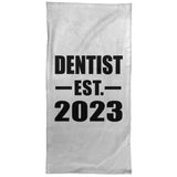 Dentist Established EST. 2023 - Hand Towel