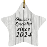 Skincare Specialist Since 2024 - Star Ornament F