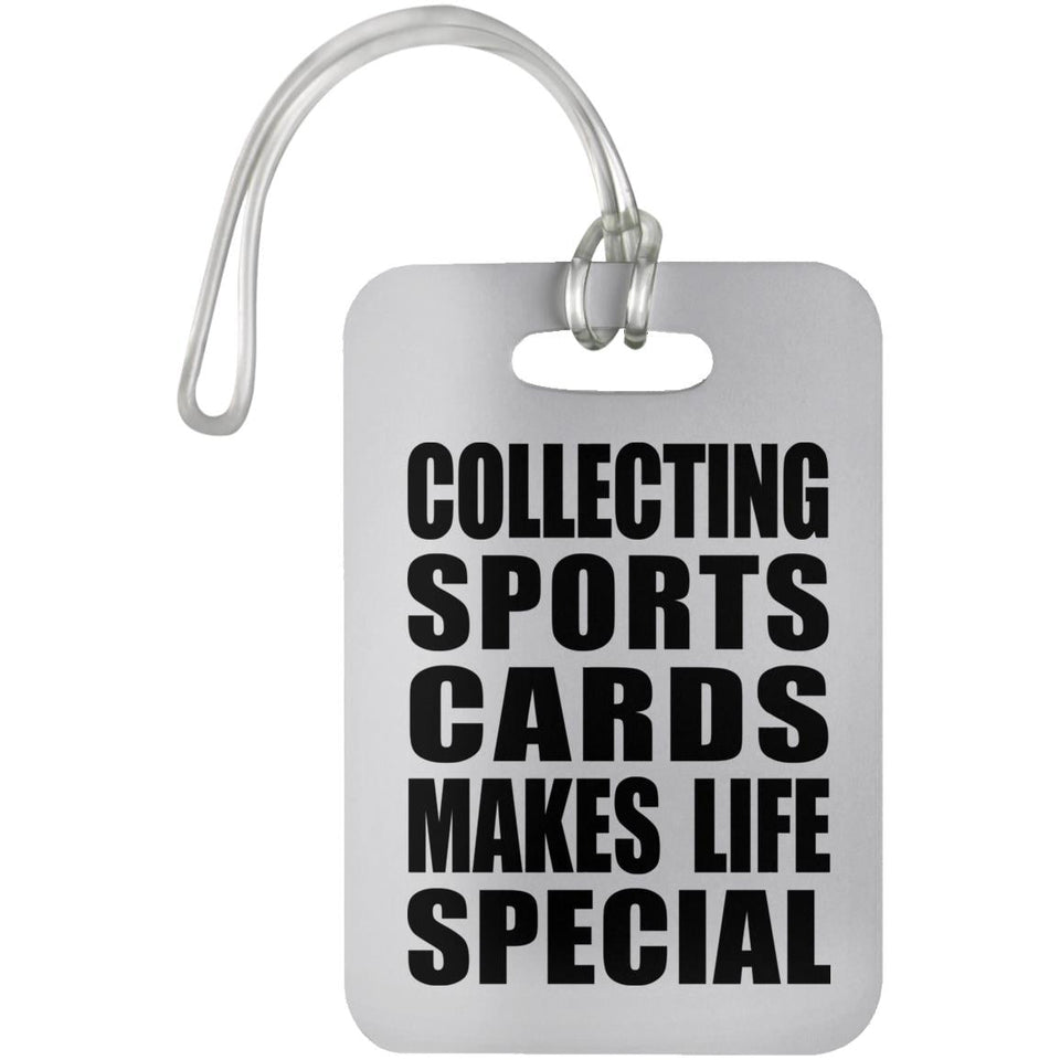 Collecting Sports Cards Makes Life Special - Luggage Bag Tag