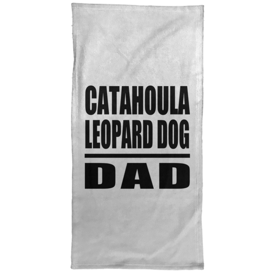 Catahoula Leopard Dog Dad - Hand Towel