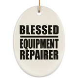 Blessed Equipment Repairer - Oval Ornament