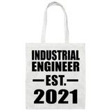 Industrial Engineer Established EST. 2021 - Tote Bag White