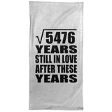 74th Anniversary Square Root of 5476 Years Still In Love - Hand Towel