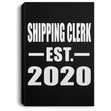 Shipping Clerk Established EST. 2020 - Canvas Portrait