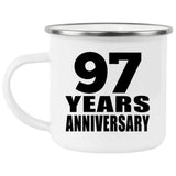 97th Anniversary 97 Years - 12oz Camping Mug