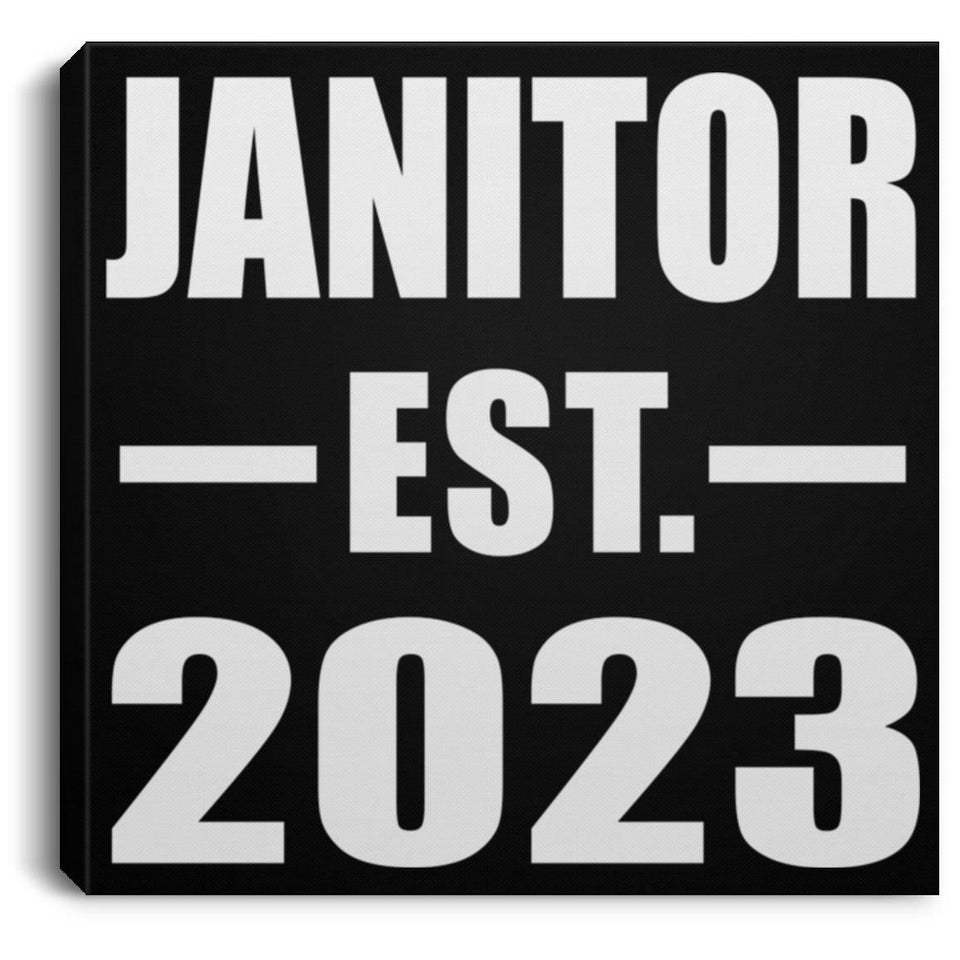 Janitor Established EST. 2023 - Canvas Square