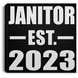 Janitor Established EST. 2023 - Canvas Square