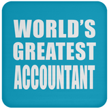 World's Greatest Accountant - Drink Coaster