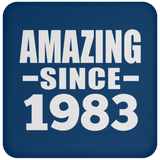 41st Birthday Amazing Since 1983 - Drink Coaster