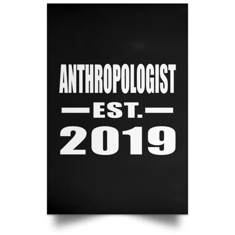 AntHRopologist Established EST. 2019 - Poster Portrait