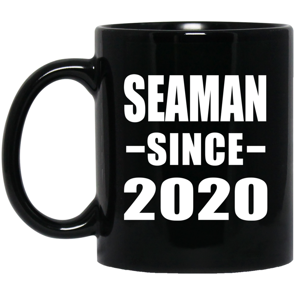 Seaman Since 2020 - 11oz Coffee Mug Black