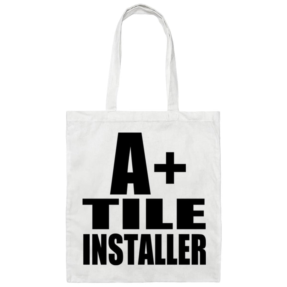 A+ Tile Installer - Tote Bag White